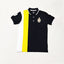 GR MCMLXVII Yellow Panel Black Polo 11147