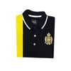 GR MCMLXVII Yellow Panel Black Polo 11147
