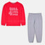 BS Girls 4 Pwr Red Sweat And Grey Trouser Tracksuit 3173