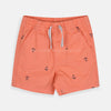NTC Anchor Print Orange Shorts 6209