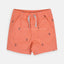 NTC Anchor Print Orange Shorts 6209