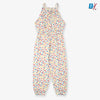 B.X Multi Pant Dots off White Lenan Jumpsuit 9718