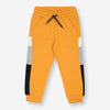 ORCH Side Contrast Panel Mustard Fleece Trouser 10234
