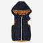 ORCH Mustard Contrast Dark Blue Warm Gilet 10360