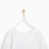 ZR Glitter Plie Dancer Flowers White Top