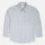 MNG All Over Print White Casual Shirts 10801