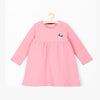 51015 Panda Patch Pink Frock 3483