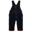 Osh Inside Red Check Dark Blue Denim Full Dungaree 3816