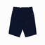 SM Back Pocket Navy Blue Cotton Shorts 10762