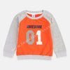 IR Awesome 01 Orange With Grey Sleeves Sweatshirt 2974