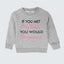 TAO My Family Print Grey Sweatshirt 2843