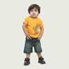 B.X Minions Print Mango Yellow Tshirt 4838