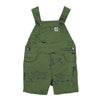 CRT Jungle Animals Green Cotton Shorts Dungaree 4036