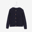 VBR Shimmering Dark Blue Cardigan 7685