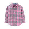 CRT Pink & Black Check Full Sleeves Casual Shirt 3855