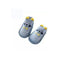 Light Blue With Yellow Bow Socks Booties 4526