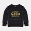 TAO Cebu Republic Foil Print Black Sweatshirt 3151