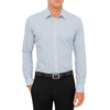 DVJ Single Pocket Blue Formal Shirt