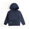 GRG Epic Vibes Style Pocket Blue Fleece Hoodie 10569