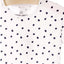 LS Polka Dots White Top 2543