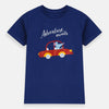 B.X Adventure Awaits Navy Blue Tshirt 4825