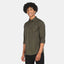 ZR Olive Green Plain Casual Shirt 8892