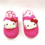 Savrio Kitty Face Pink Slippers 3275
