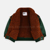 Chaola Full Warm Fur Green Jacket 7748