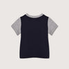 Go Tiger Raglan Sleeves Navy Blue TShirt 358