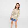 Leopard Print Cotton Sweatshirt 550