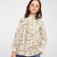 Leopard Print Cotton Sweatshirt 550