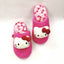 Savrio Kitty Face Pink Slippers 3275
