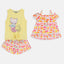 PPN Mermaid & Ice-cream Print 3 Piece Set With Yellow Top 3976