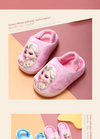 DS Elsa Frozen Pink Warm Slippers 8165