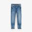 ZR Basic Skinny Fit Five Pocket Mid Blue Denim 349