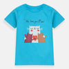 B.X We Love You Mom Blue Tshirt 4823