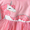 VKT Believe In Magic Unicorn Light Pink Frock 6018