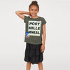 ZR Glitter Post Millennial Dark Grey Top