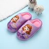 DS Princess Sofia Print Warm light Purple Winter Slipper 8321