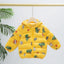 TR Dino Yellow Puffer Jacket 8694