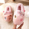 DMG Embroidered Alphabets Pink Warm Shoes 8162