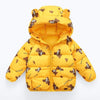 JB Teddy Bear Yellow Puffer Jacket 8241