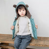 YC Front Pocket Inner Fur Mint Puffer Jacket 8232