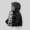 YU Camouflage Black Puffer Jacket 8276