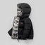 YU Camouflage Black Puffer Jacket 8276