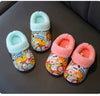 NHS Super Style Cartoon Print Pink Warm Slippers 10652