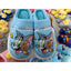 CN Tom & Jerry Friends Face Light Blue Warm Slippers 10619
