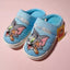 CN Tom & Jerry Friends Face Light Blue Warm Slippers 10619