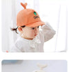 CN Embroided Grapes Orange Cotton Cap 10939