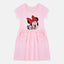 B.X Minnie & Cat Pink Pocket Frock 7537